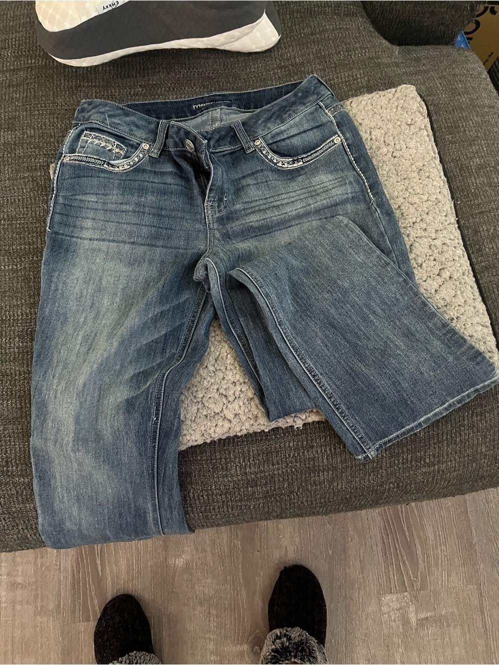 Maurices Medium Wash Bootcut Jeans - Blue